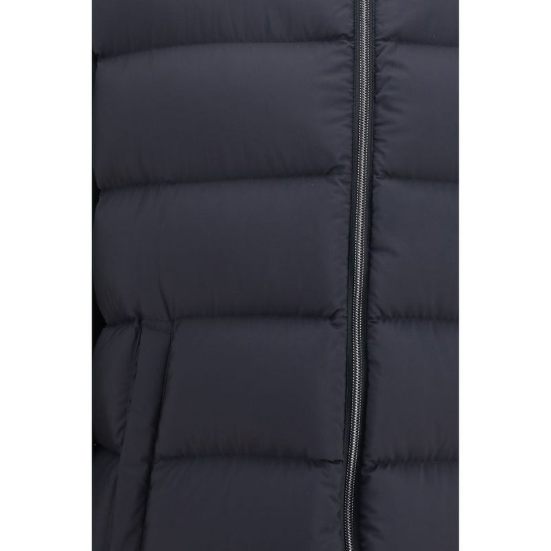 Herno Black Polyamide Full-Length Jacket