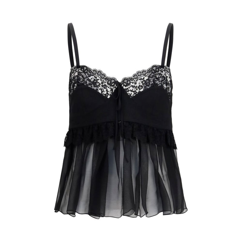 Chloé Black Silk Blouse