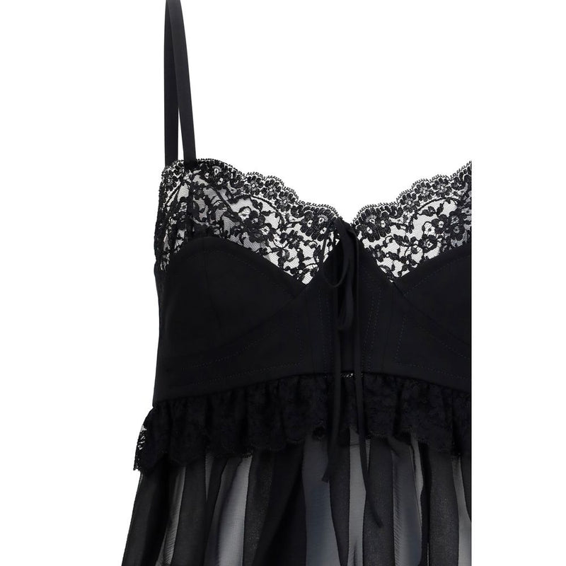 Chloé Black Silk Blouse