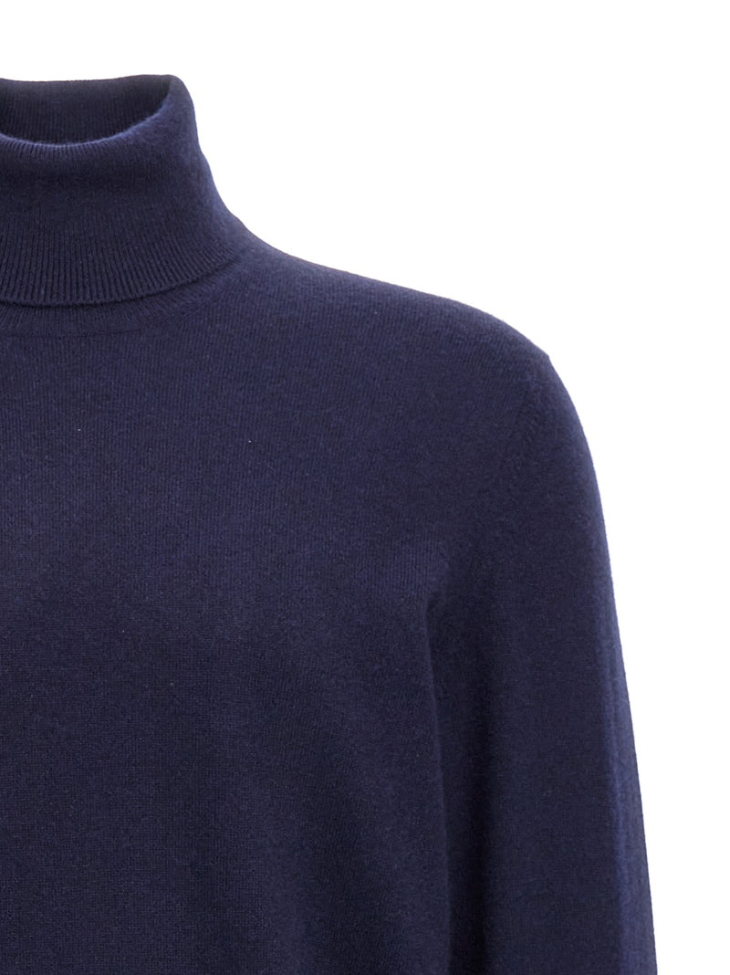 Brunello Cucinelli Blue Cashmere Cardigan