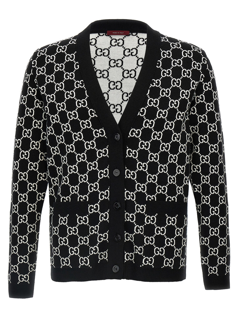 Gucci Bicolor Wool Cardigan
