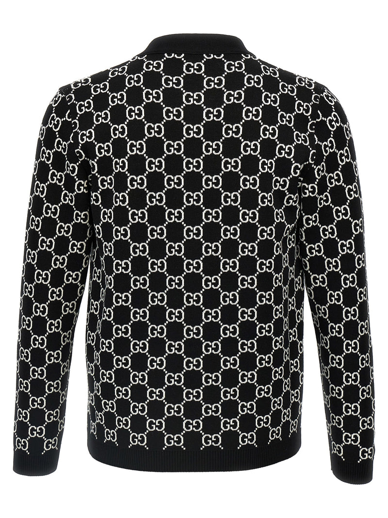 Gucci Bicolor Wool Cardigan