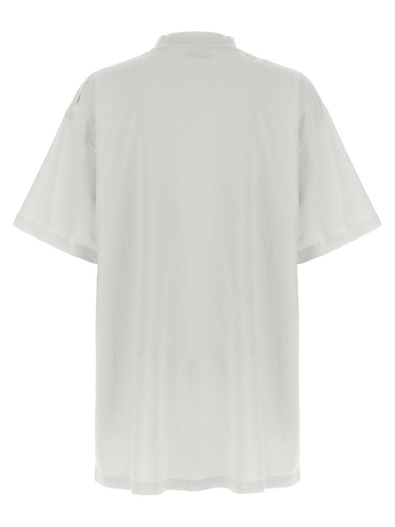 Balenciaga White Cotton T-Shirt