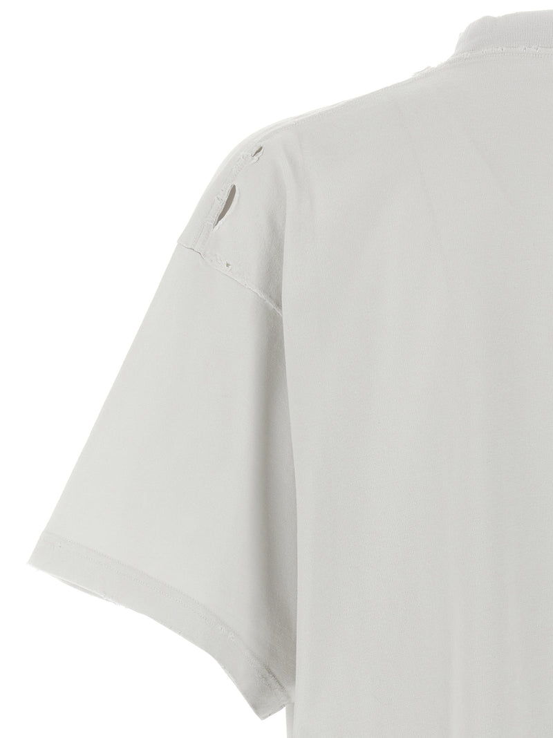 Balenciaga White Cotton T-Shirt