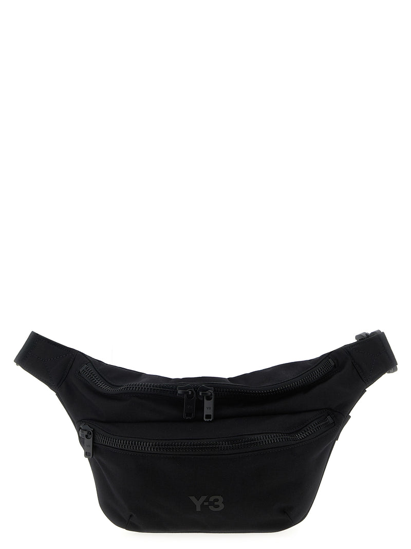 Y-3 Black Polyamide Crossbody Bag