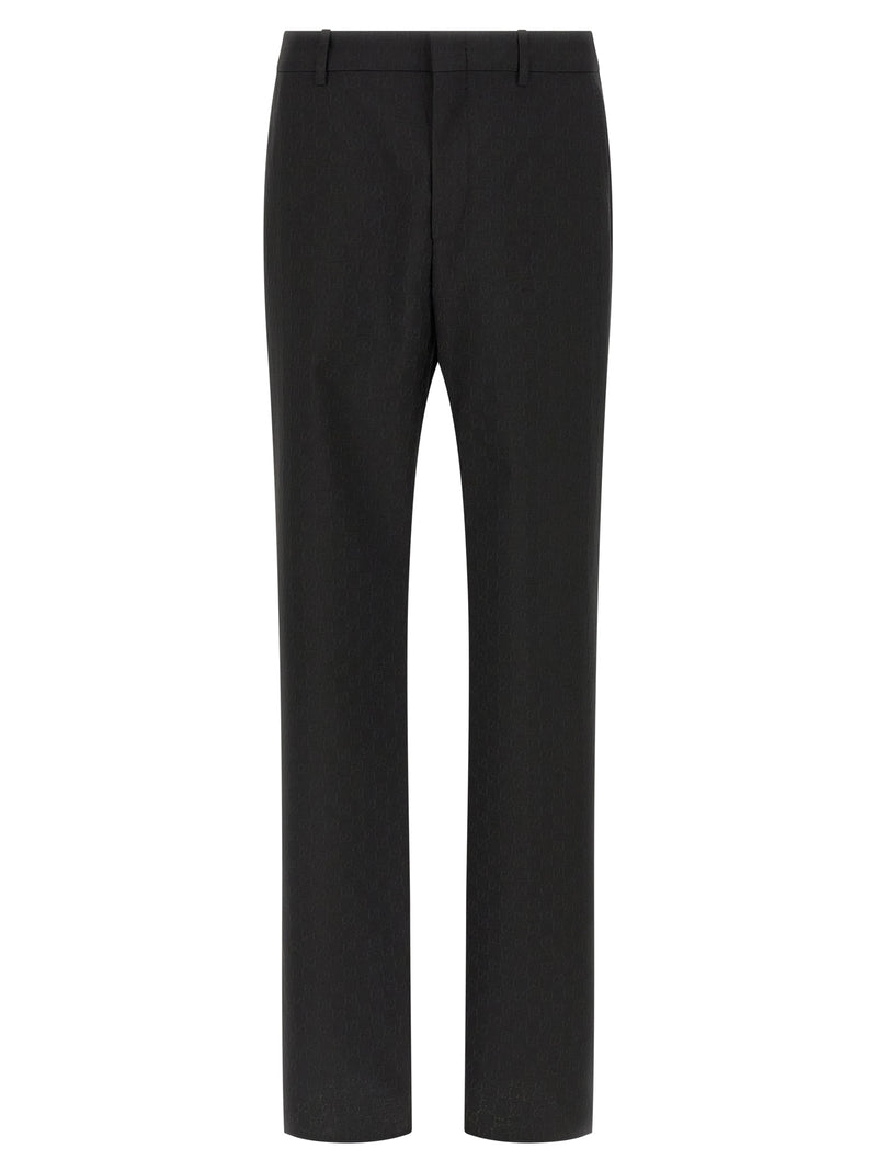 Gucci Black Polyester Dress Pants