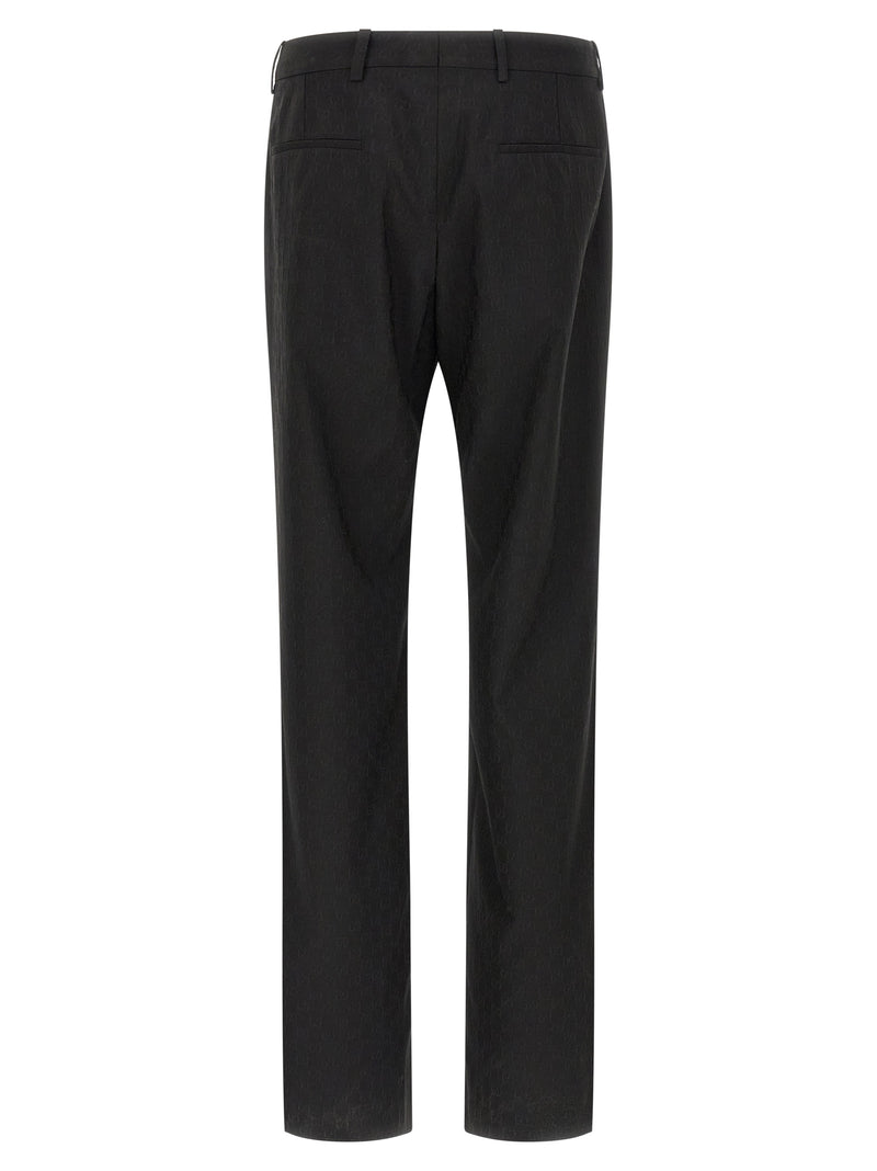 Gucci Black Polyester Dress Pants