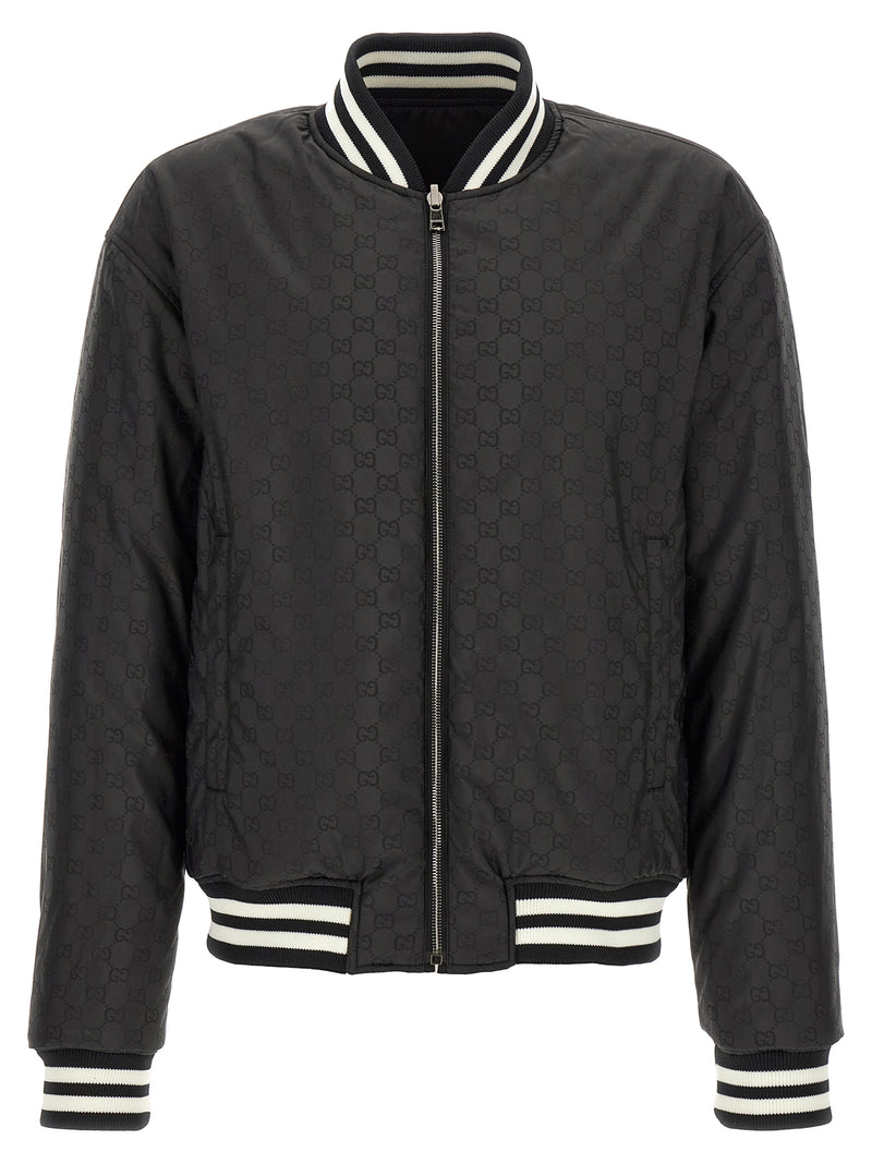 Gucci Bicolor Polyester Bomber