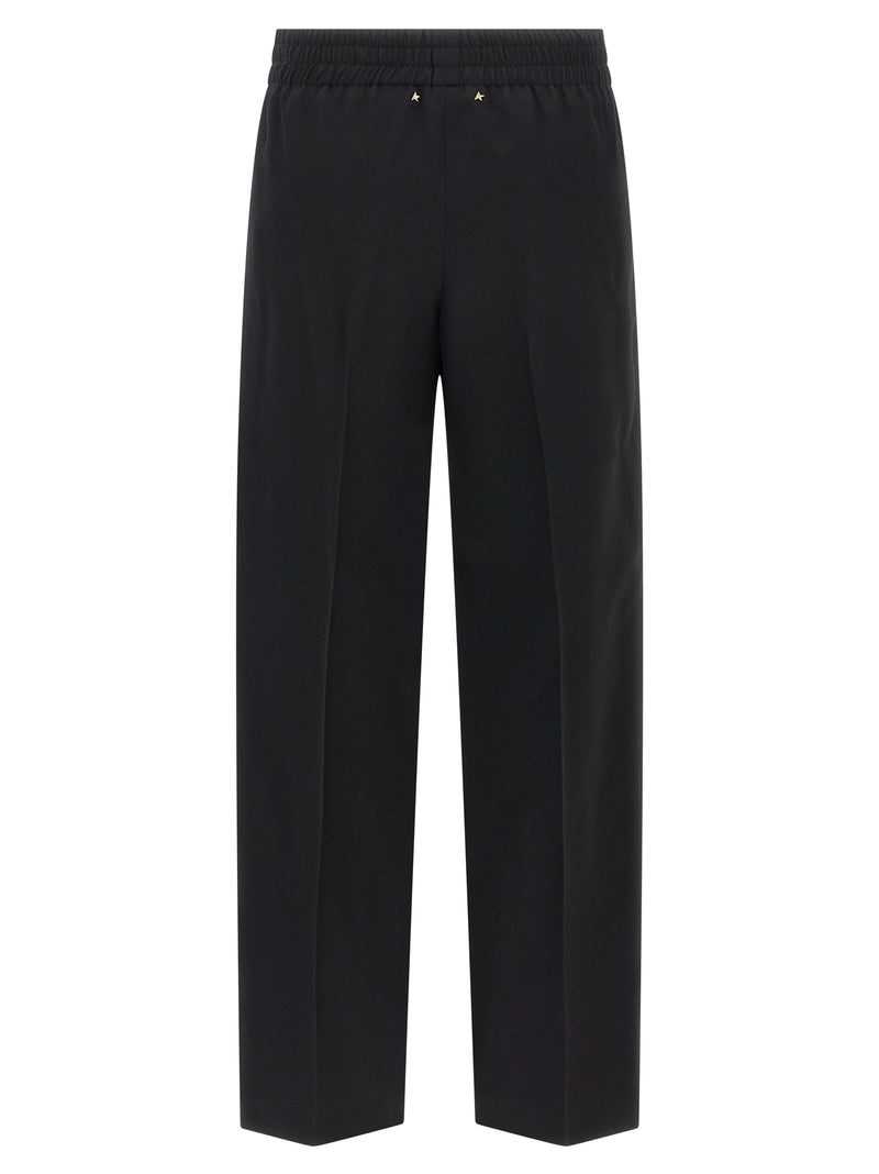 Golden Goose Black Virgin Wool Casual Pants