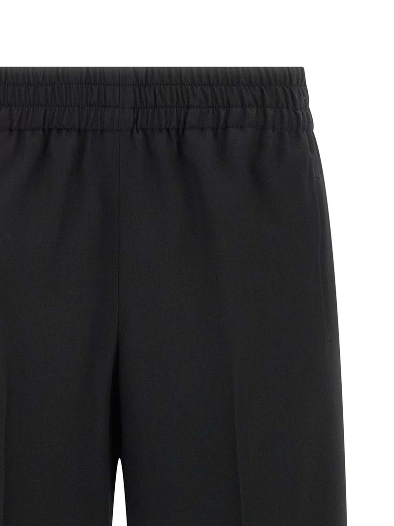 Golden Goose Black Virgin Wool Casual Pants
