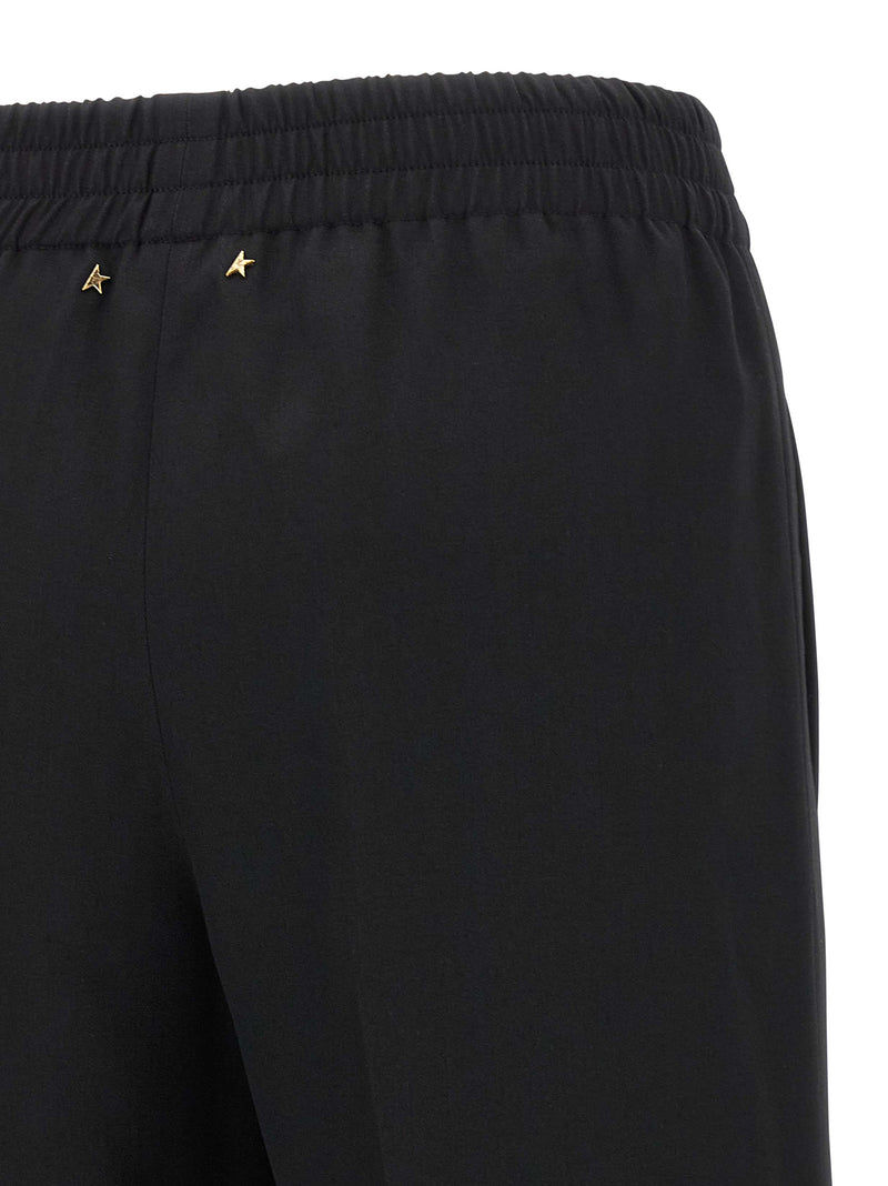 Golden Goose Black Virgin Wool Casual Pants