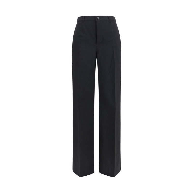 Rick Owens Black Wool Oves Aries Dress Pants