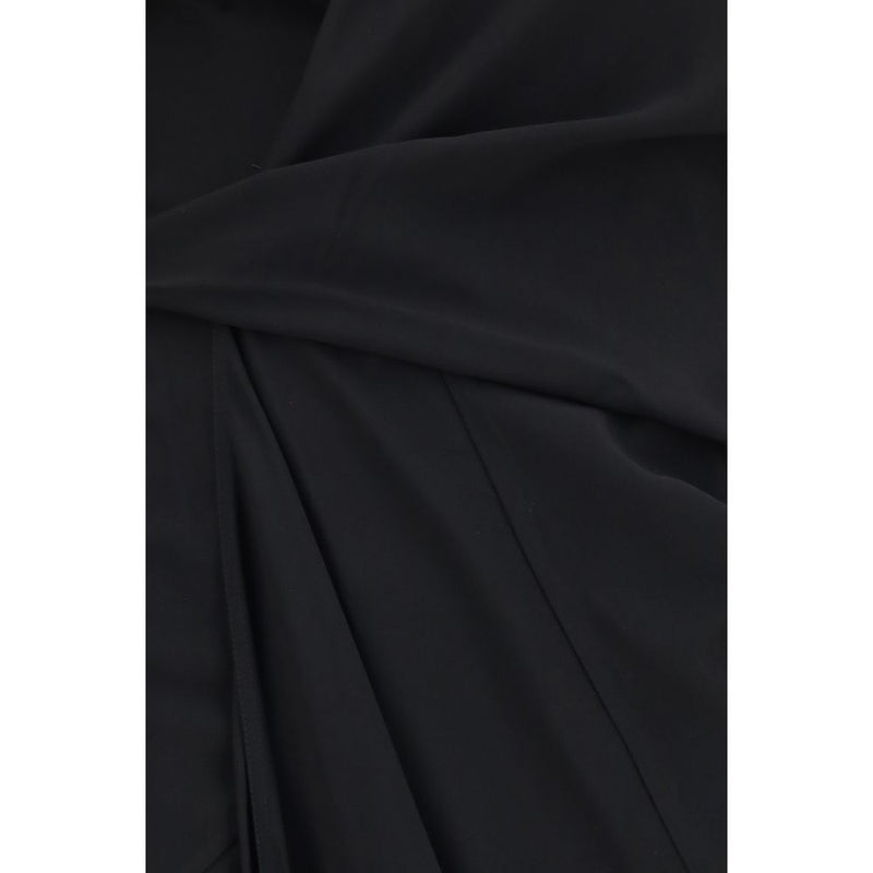 Rick Owens Black Viscose Casual Dress