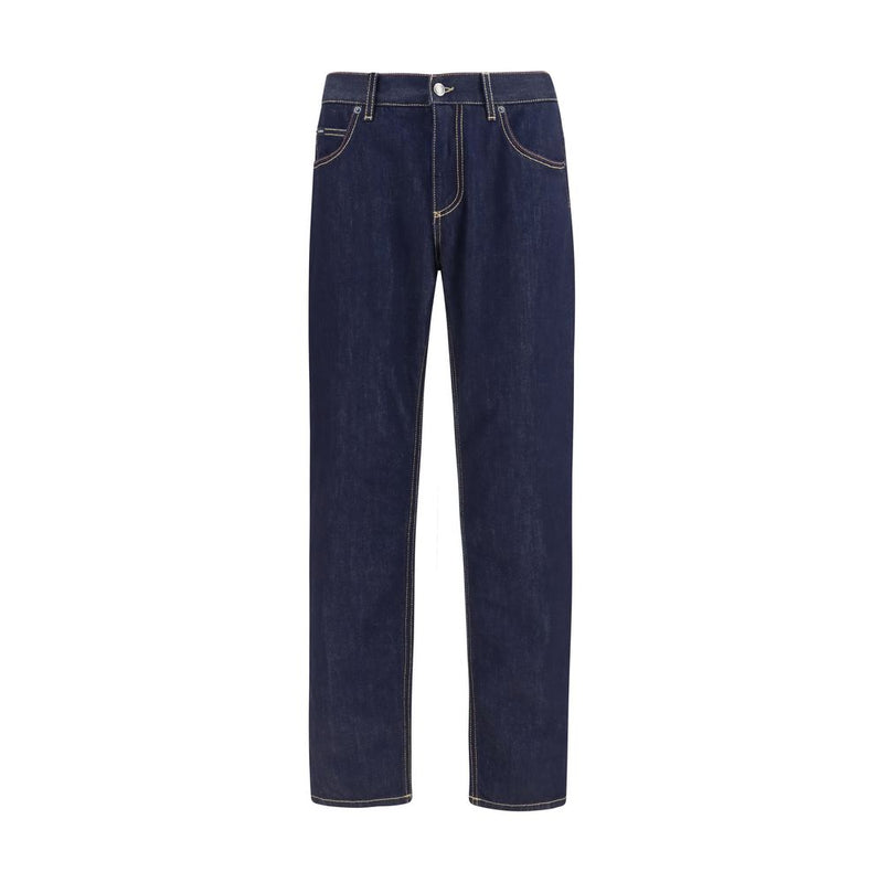 Dolce & Gabbana Blue Cotton Jeans Denim