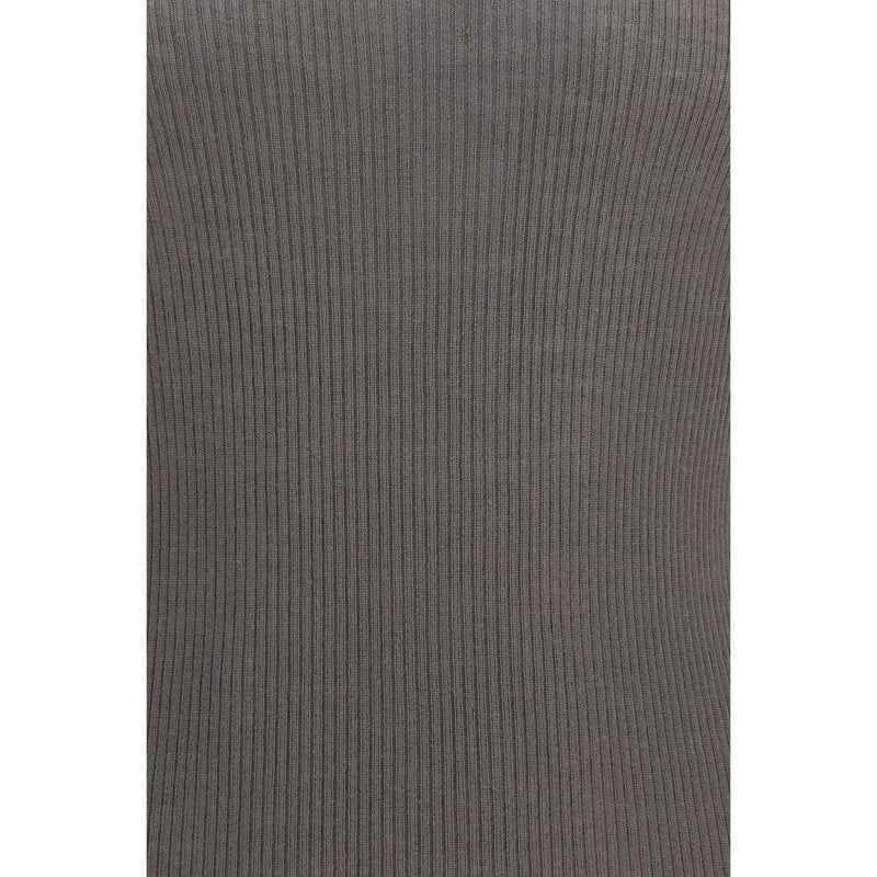 Rick Owens Gray Wool Oves Aries Sweatshirt