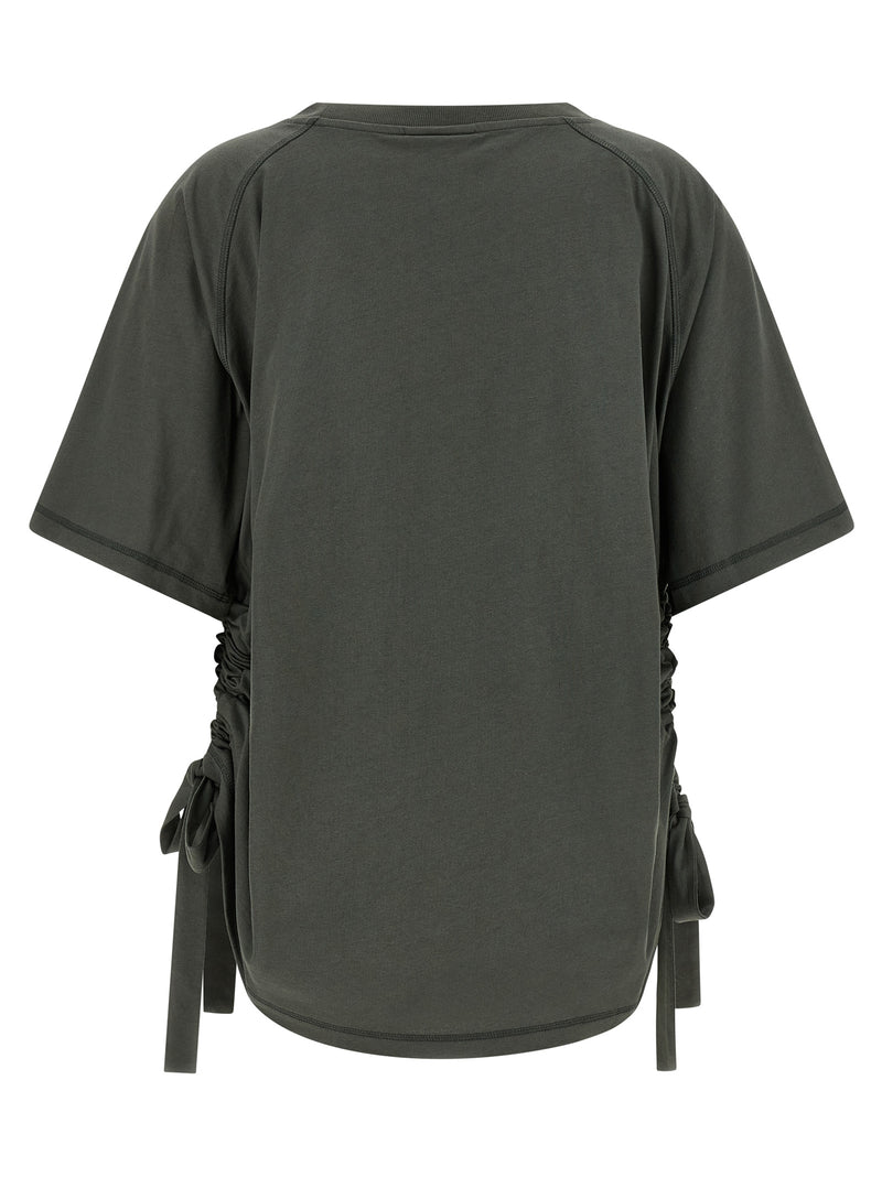 Roupa esportiva cinza de algodão orgânico da Ganni