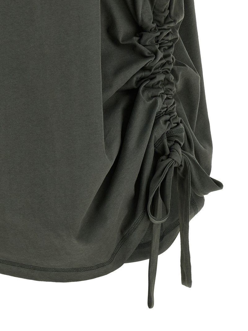 Roupa esportiva cinza de algodão orgânico da Ganni