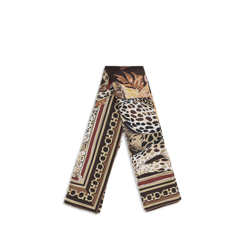 Ferragamo Multicolor Silk Foulard