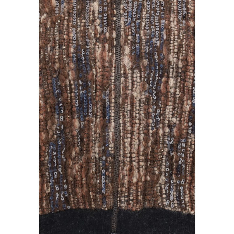 Brunello Cucinelli Brown Mohair Full-Length Jacket