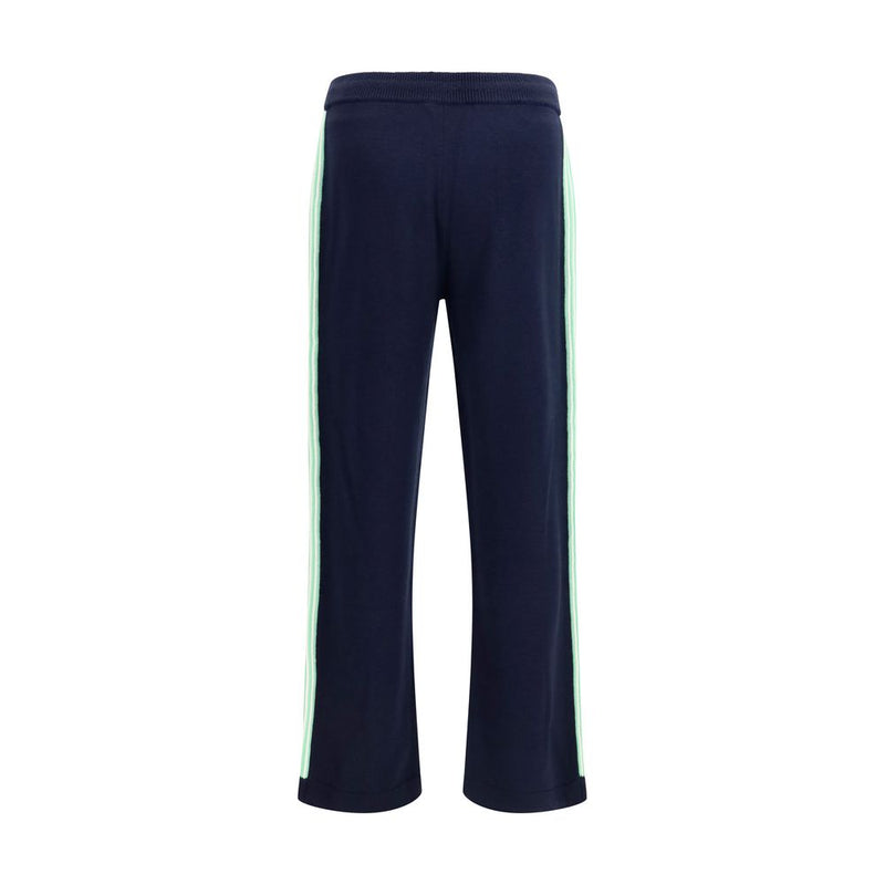 Casablanca Blue Wool Oves Aries Joggers (Workout Pants)