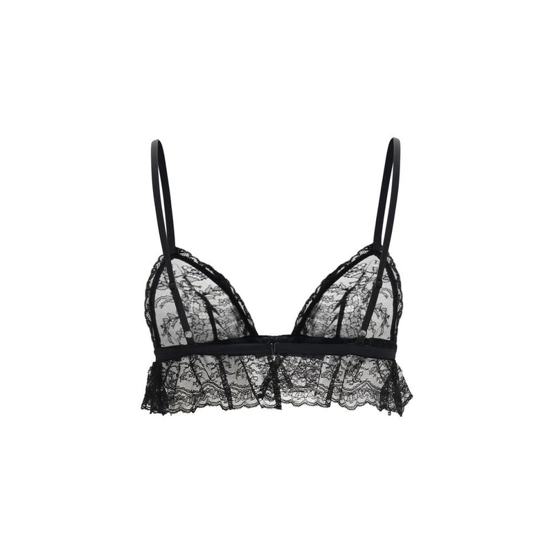Dolce & Gabbana Black Cotton Bra