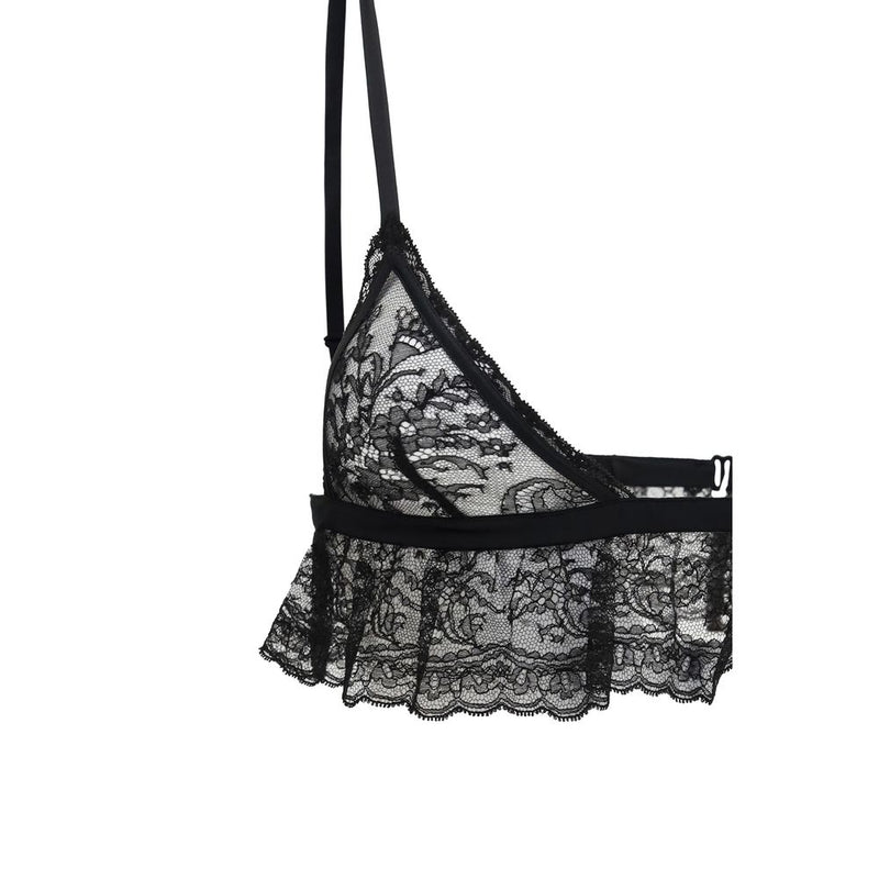 Dolce & Gabbana Black Cotton Bra