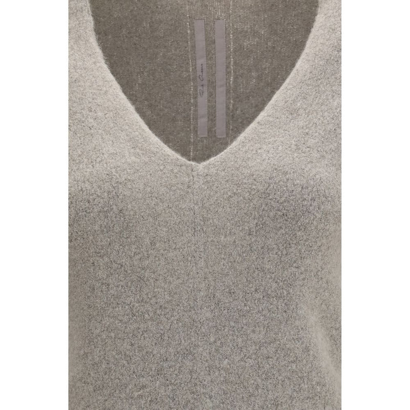 Rick Owens Gray Cashmere Sweater