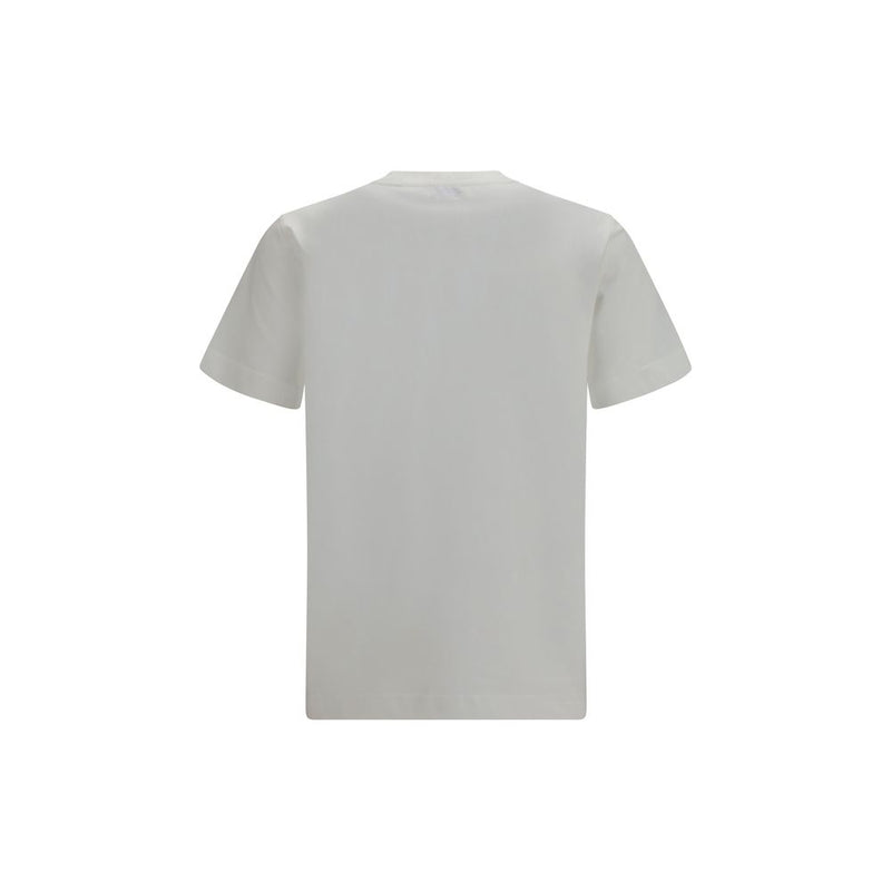 Burberry White Cotton T-Shirt