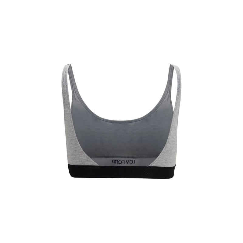 Tom Ford Gray Modal Sport Bra