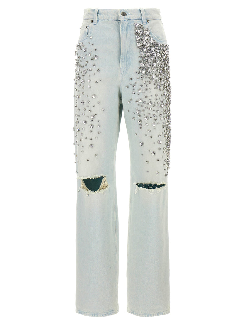 Golden Goose Blue Cotton Jeans Denim