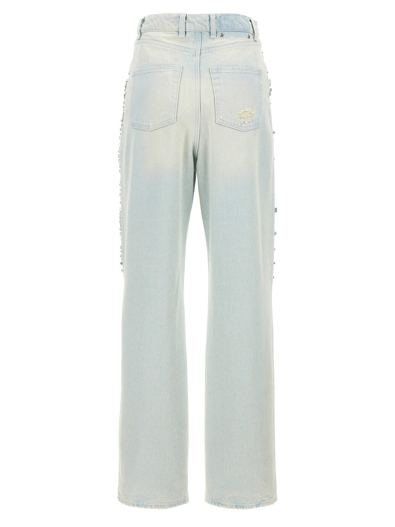 Golden Goose Blue Cotton Jeans Denim