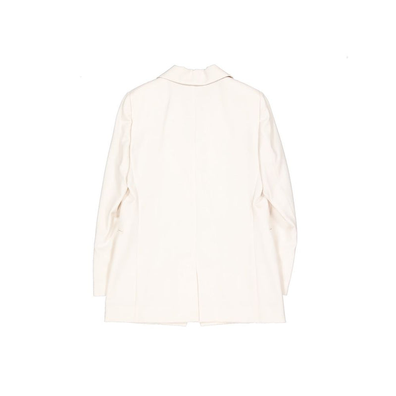 Brunello Cucinelli White Virgin Wool Blazer