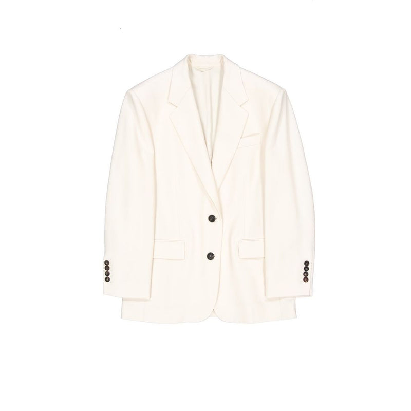 Brunello Cucinelli White Viscose Blazer