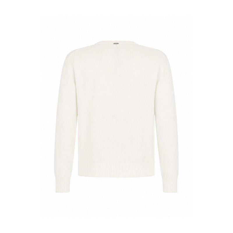 Herno White Cashmere Sweater