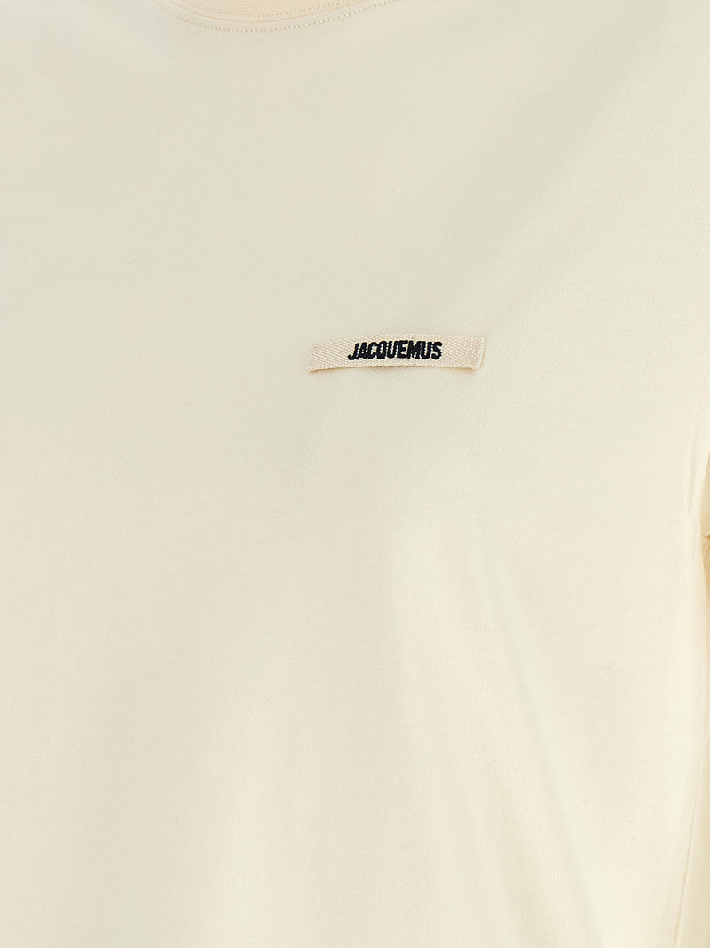 Jacquemus Beige Cotton T-Shirt