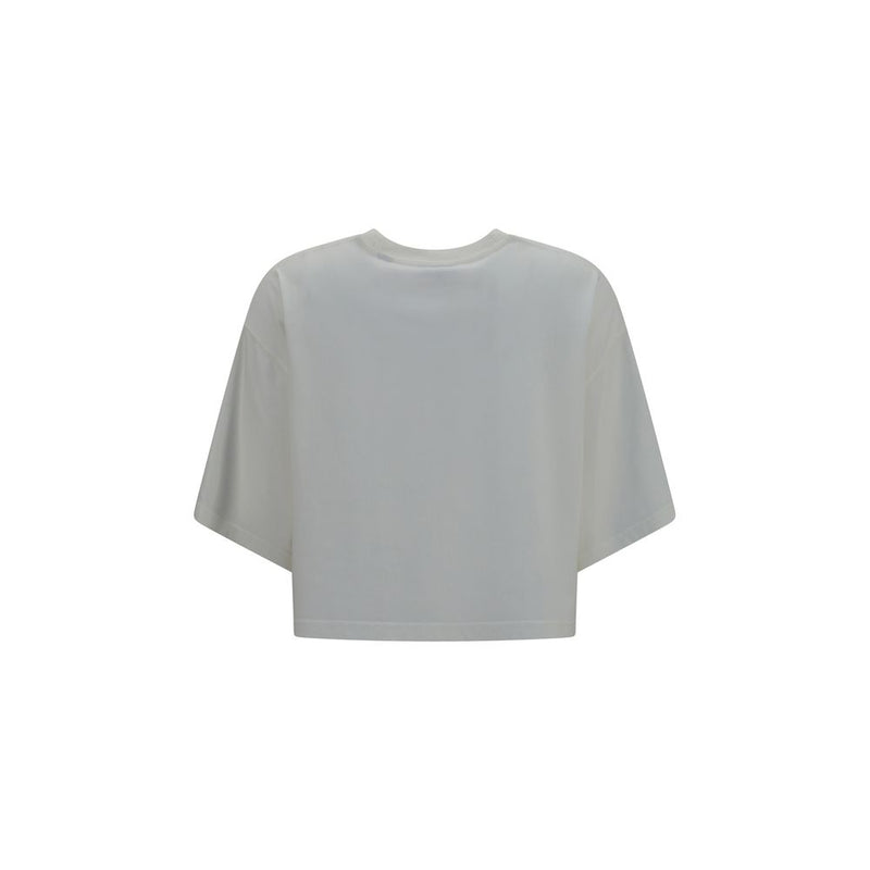 Burberry White Cotton T-Shirt