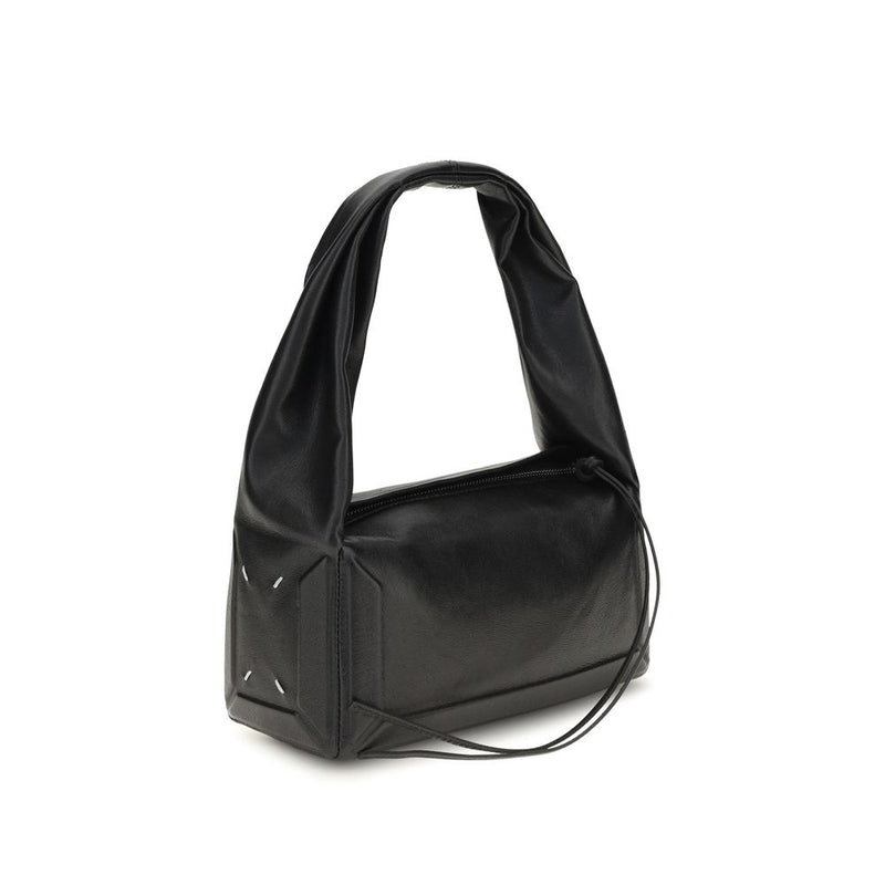 Maison Margiela Black Leather Shoulder Bag