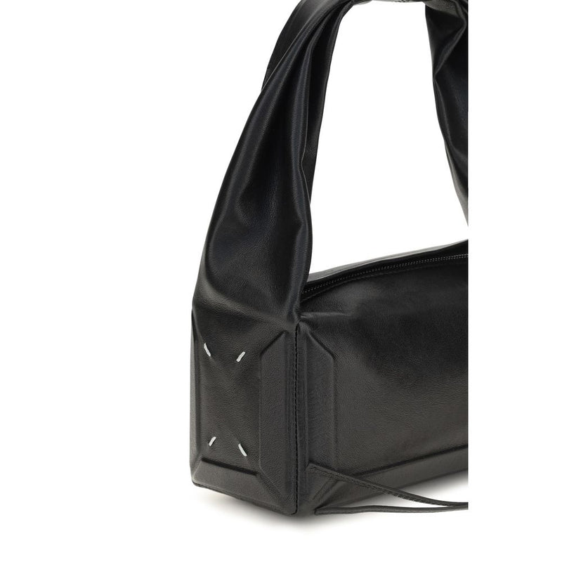 Maison Margiela Black Leather Shoulder Bag