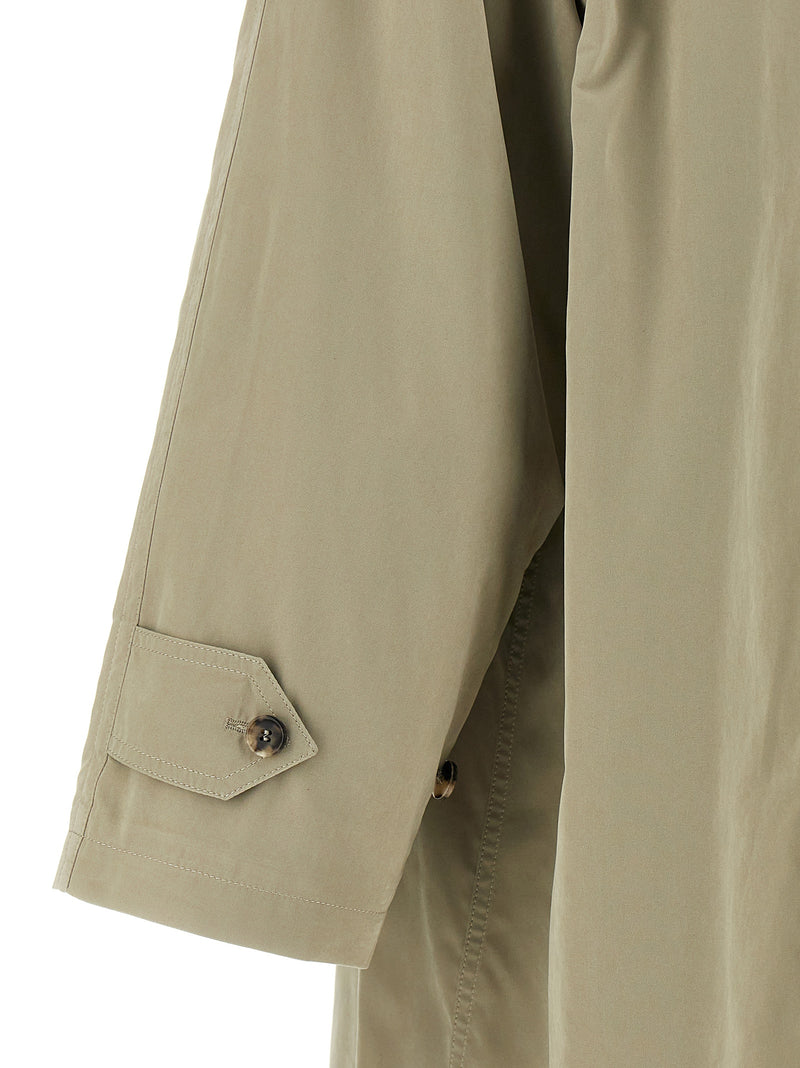 Maison Margiela Bicolor Polyester Coat