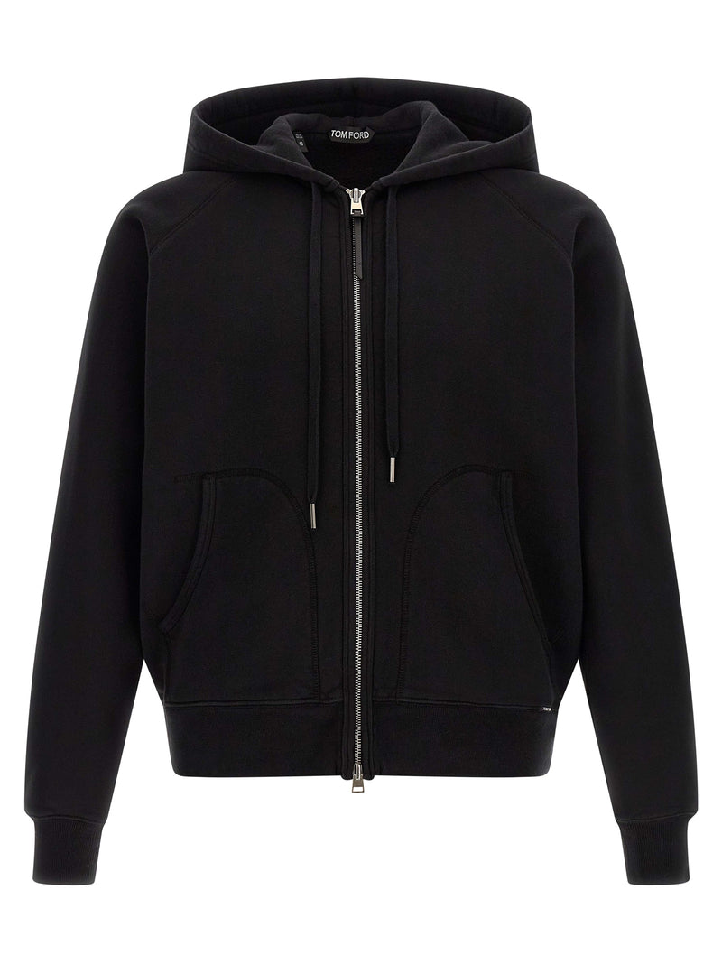 Tom Ford Black Cotton Sweatshirt