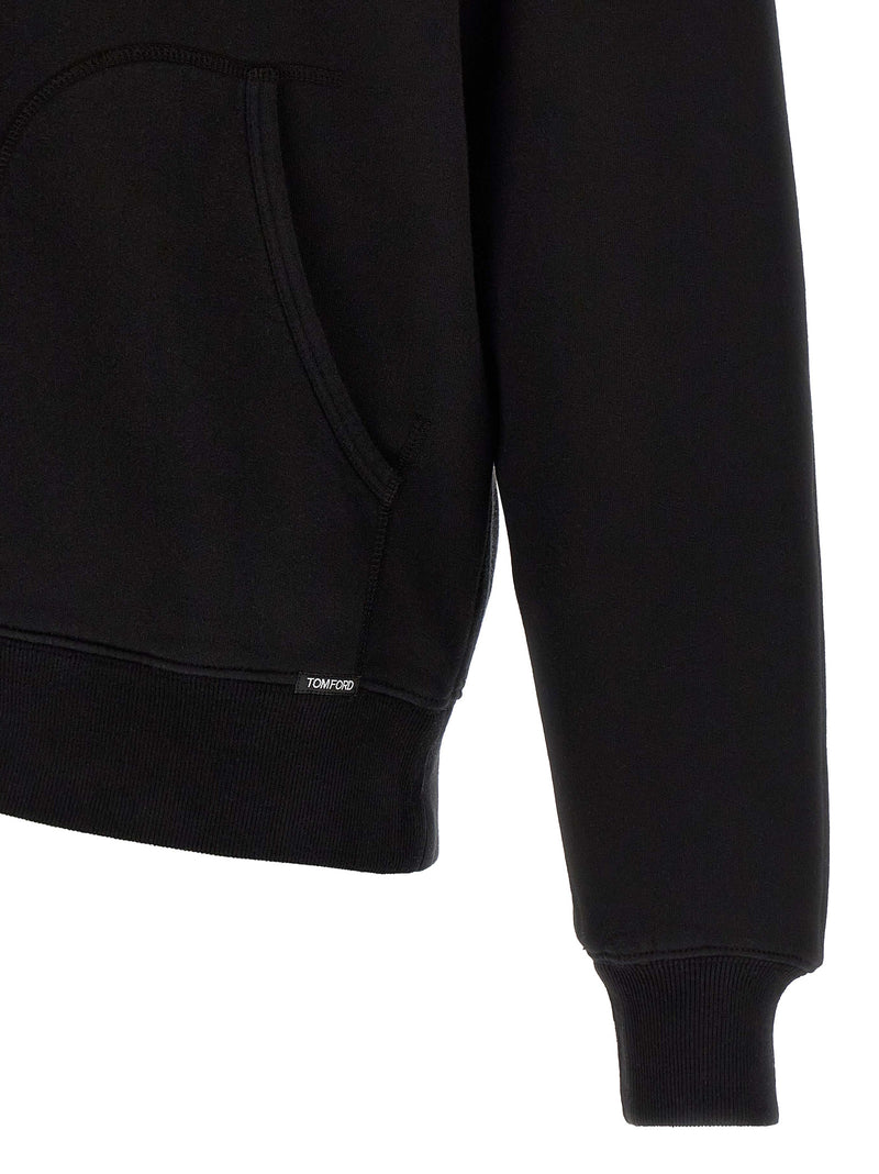 Tom Ford Black Cotton Sweatshirt