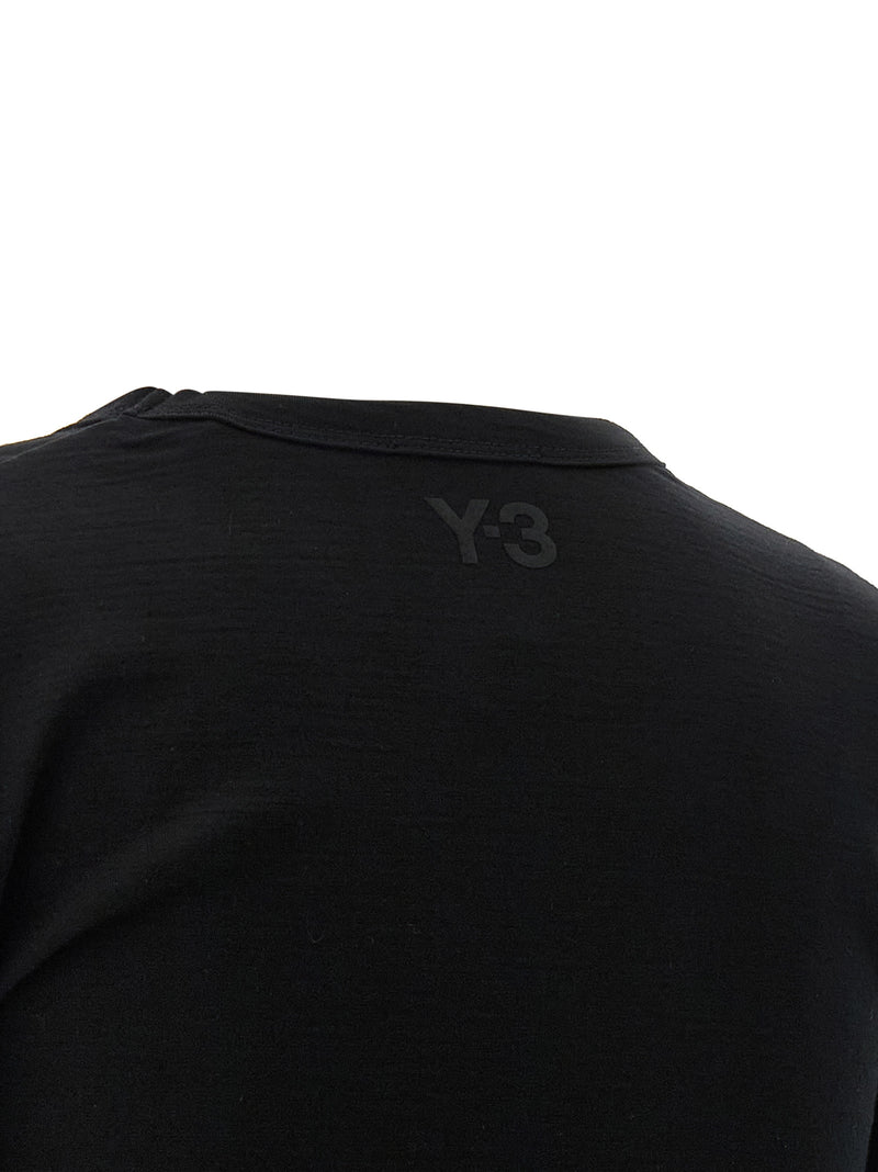Y-3 Black Merino Wool Sportswear