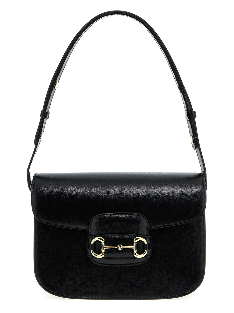 Gucci Black Leather Shoulder Bag