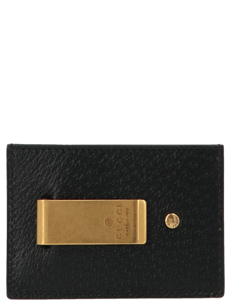 Gucci Black Calfskin Cardholder
