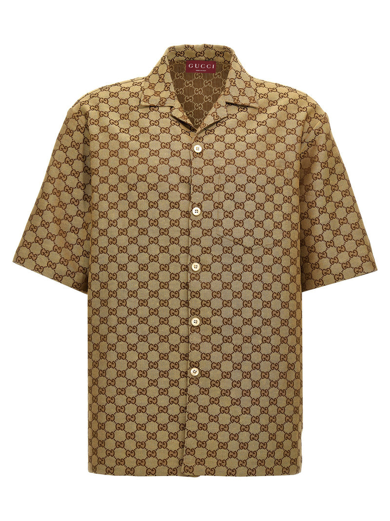 Gucci Beige Linen Blouse