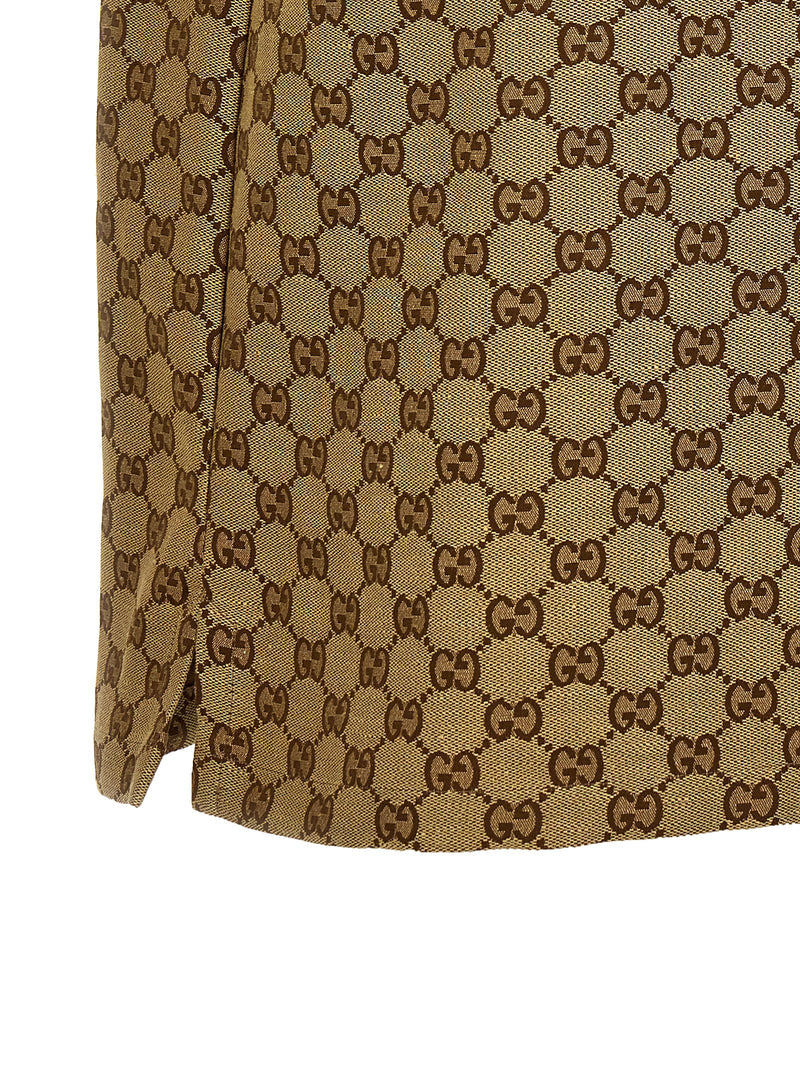 Gucci Beige Linen Blouse