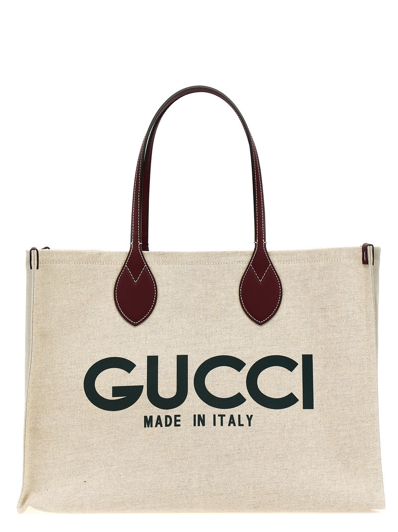 Gucci Beige Polyethylene Tote Bag