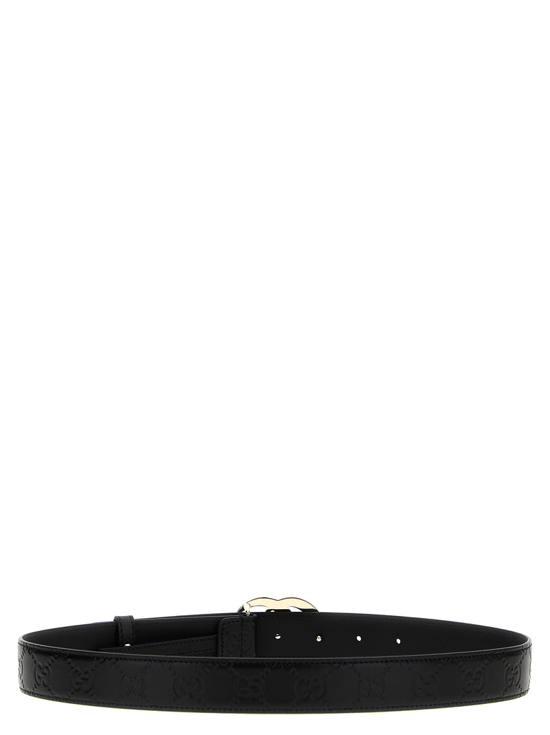 Gucci Black Calfskin Regular Belt