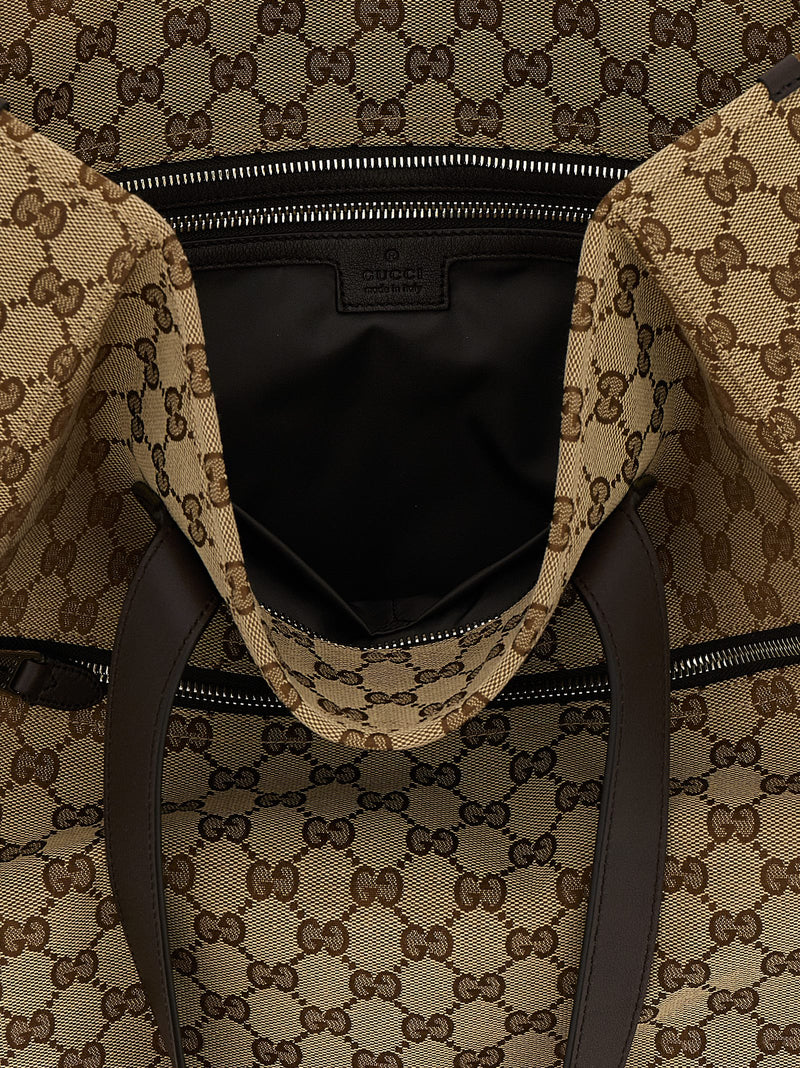 Gucci Brown Polyester Shoulder Bag