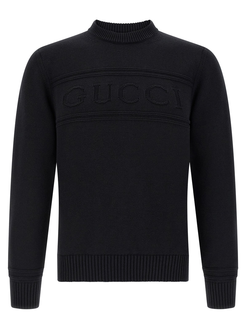 Gucci Black Cotton Cardigan